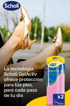 Plantilla Gel Activ Tacón Diario