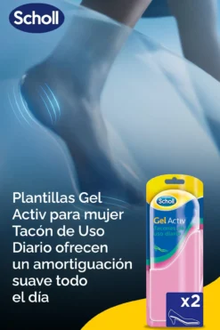 Plantilla Gel Activ Tacón Diario