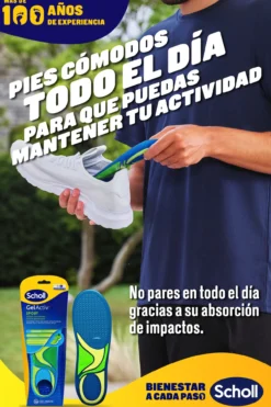 Plantillas Gel Activ Sport Hombre