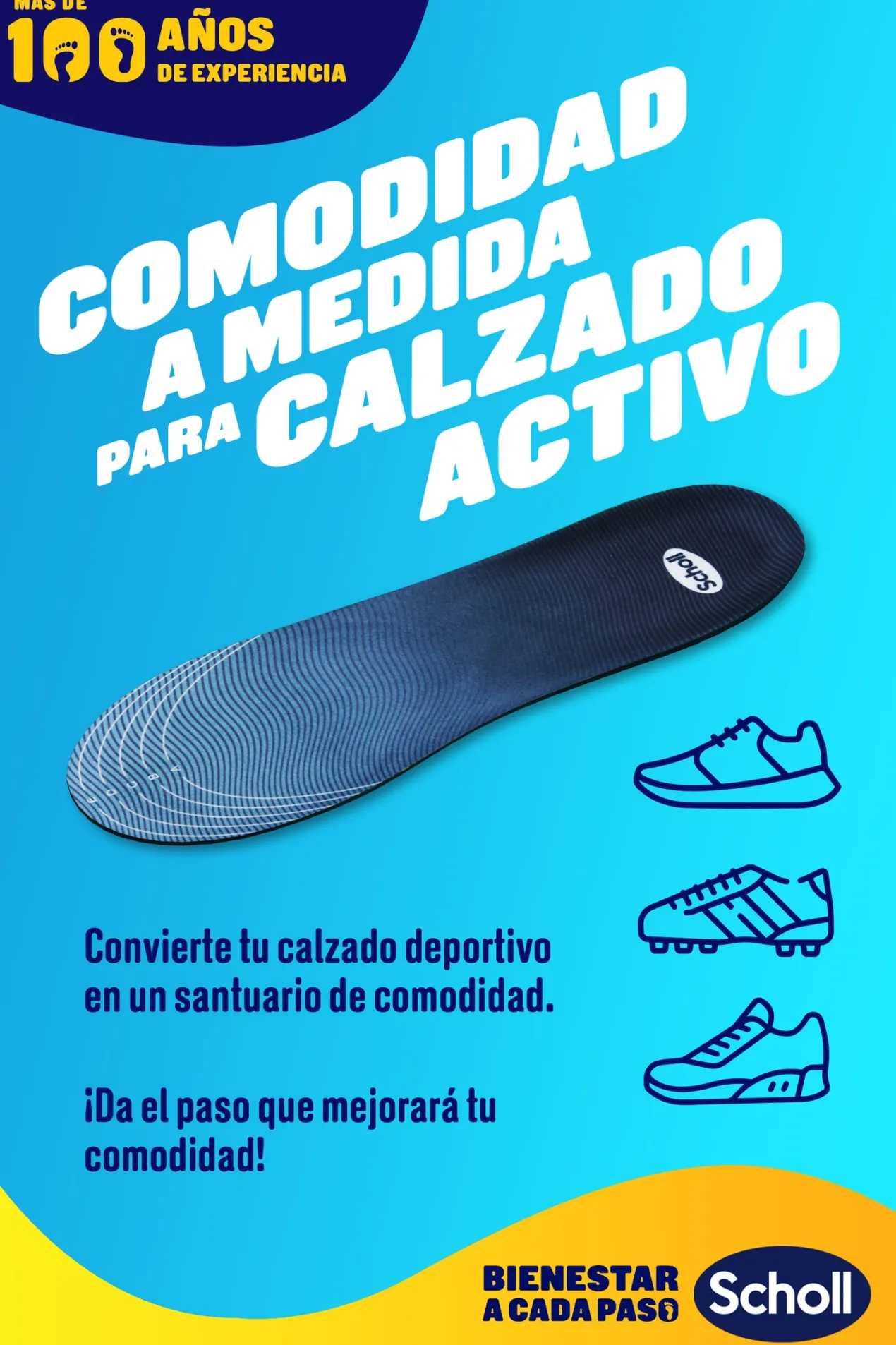 Plantillas Gel Activ Sport Hombre