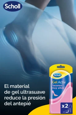 Plantillas Gel Activ Tacón Muy Alto