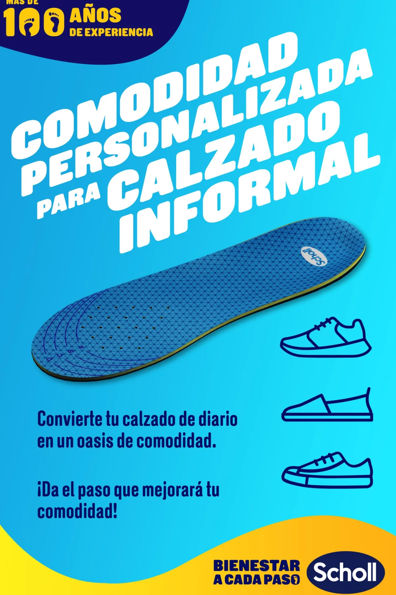 Plantillas Gel Activ Uso Diario Mujer