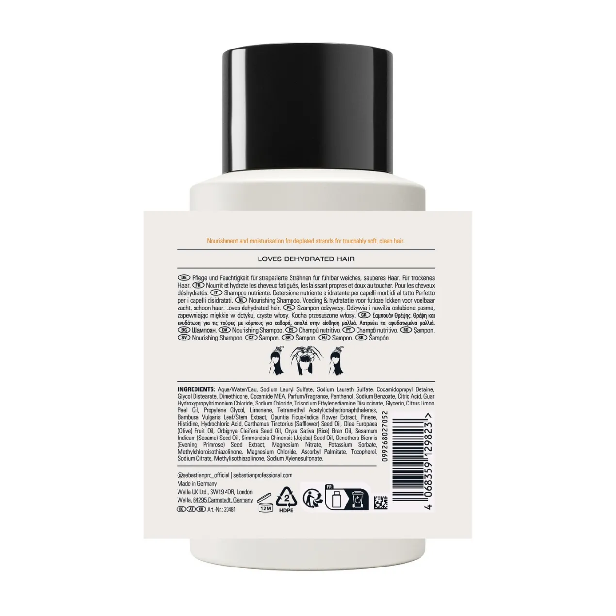 Potion 9 Champú Nutritivo e Hidratante Profesional