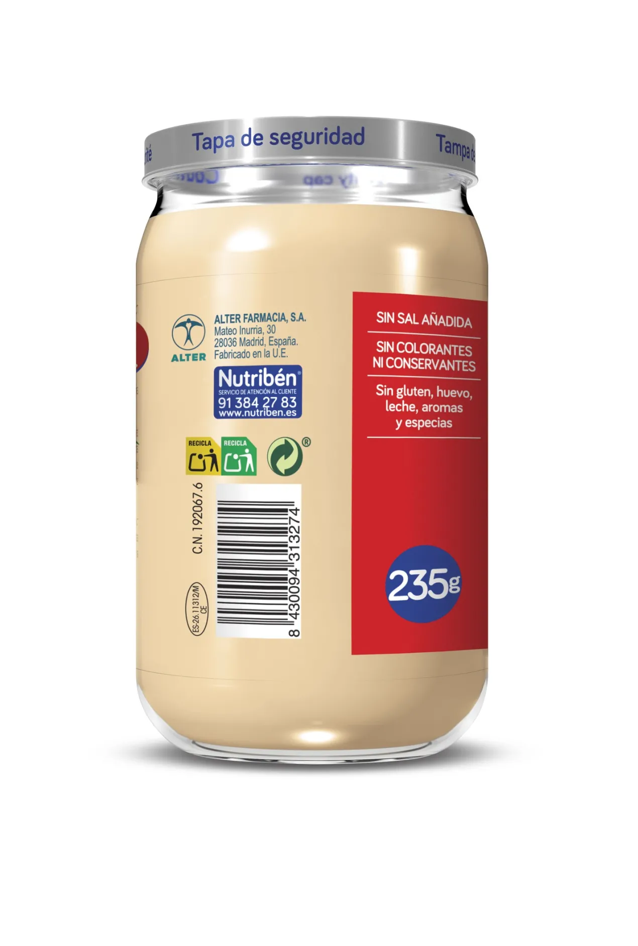 Potito Pollo y Ternera con Verduritas