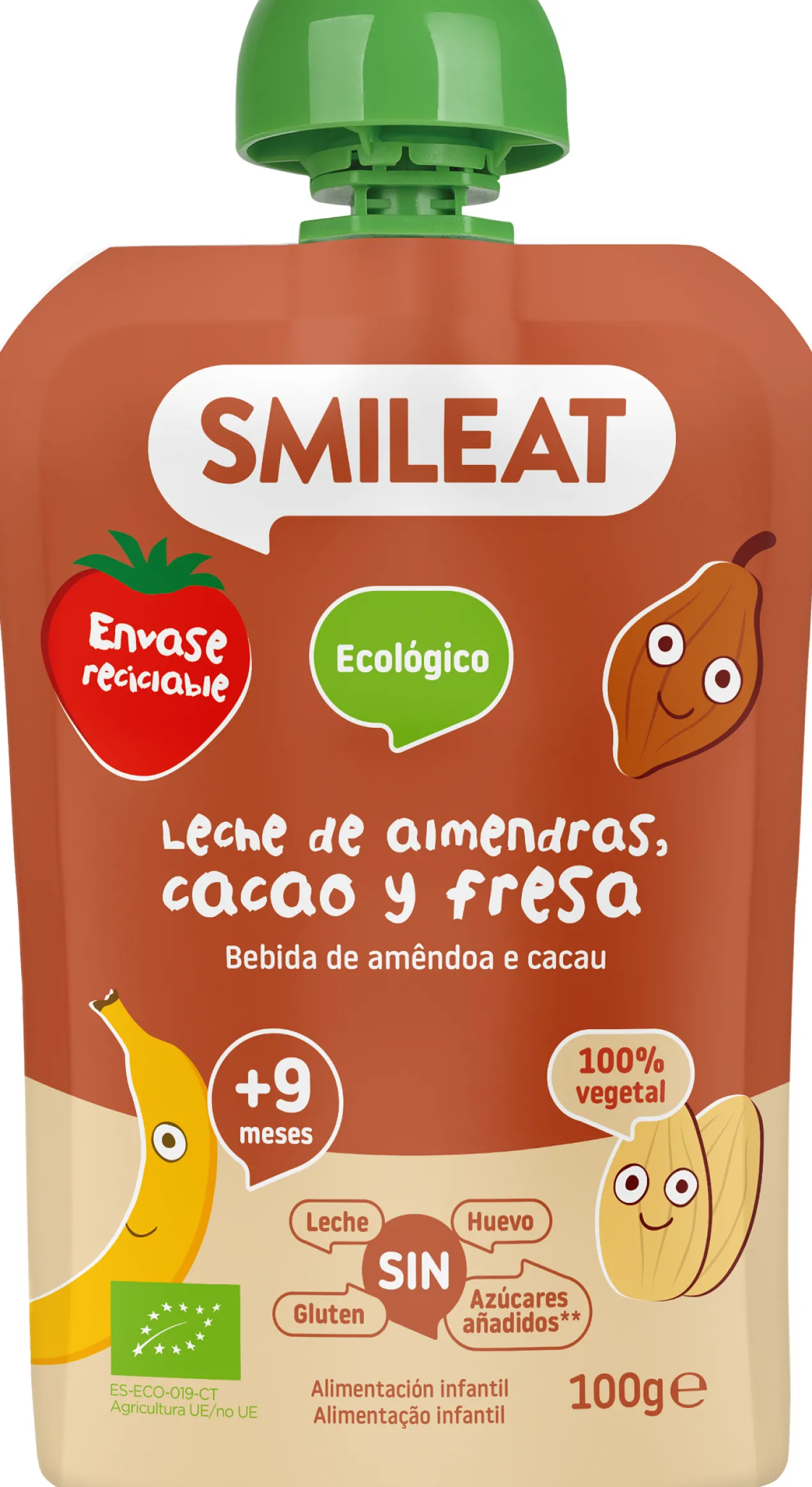 Pouch Almendra, Cacao y Fresa