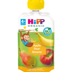 Pouche 100% Frutas Manzana, Pera y Plátano BIO