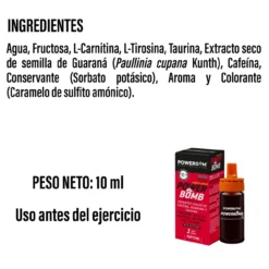 Powerbomb Suplemento Deportivo Sin Gluten