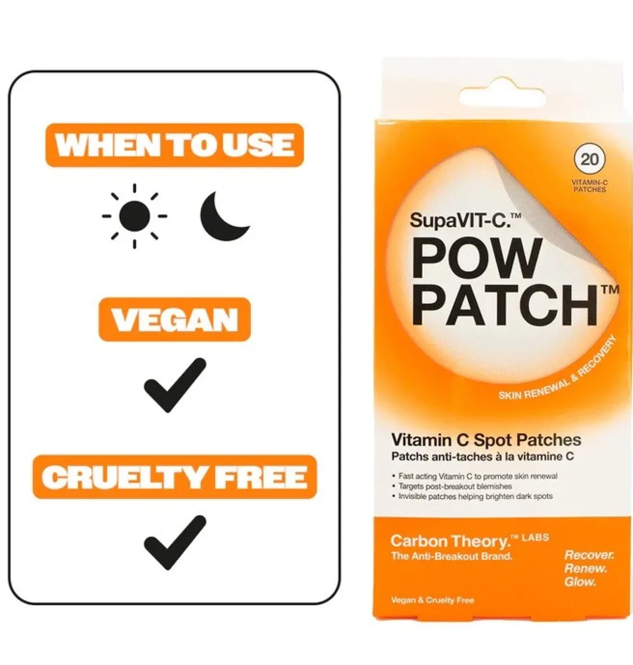 Pow Patch Parches con Vitamina C Antimanchas