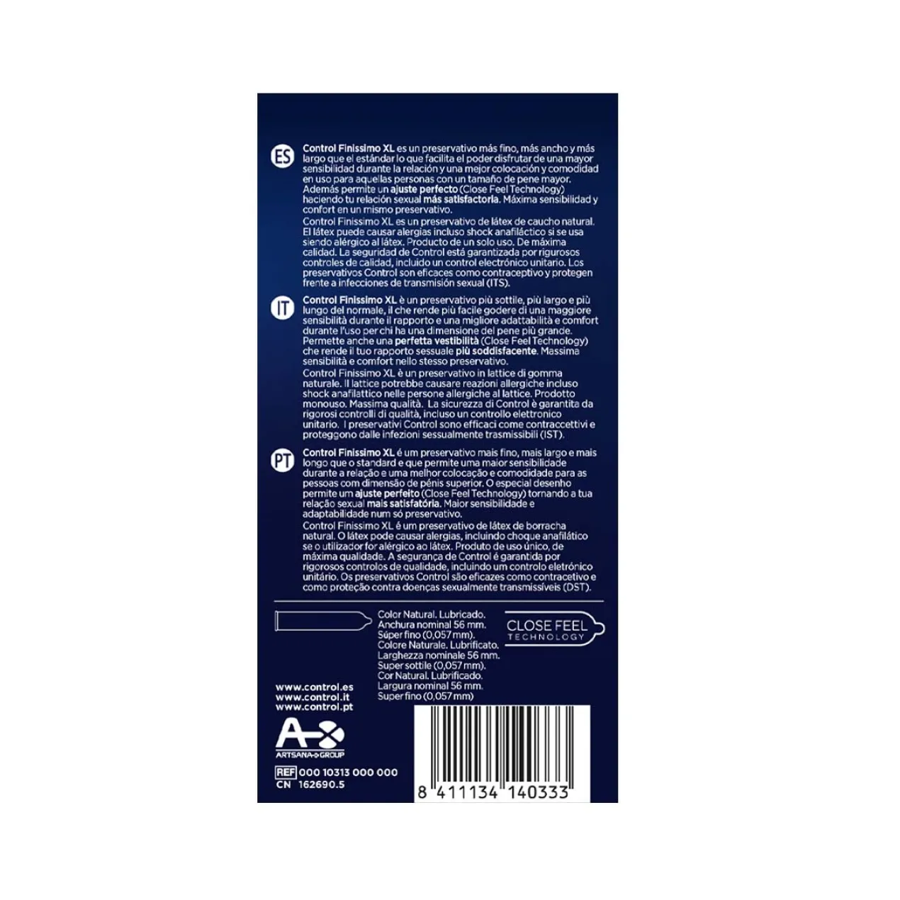Preservativo Finissimo XL