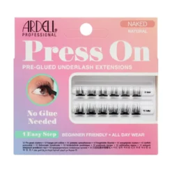 Press On Naked Natural Extensiones de Pestañas Preencoladas