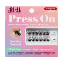 Press On Wispies Volumen Extensiones de Pestañas Preencoladas