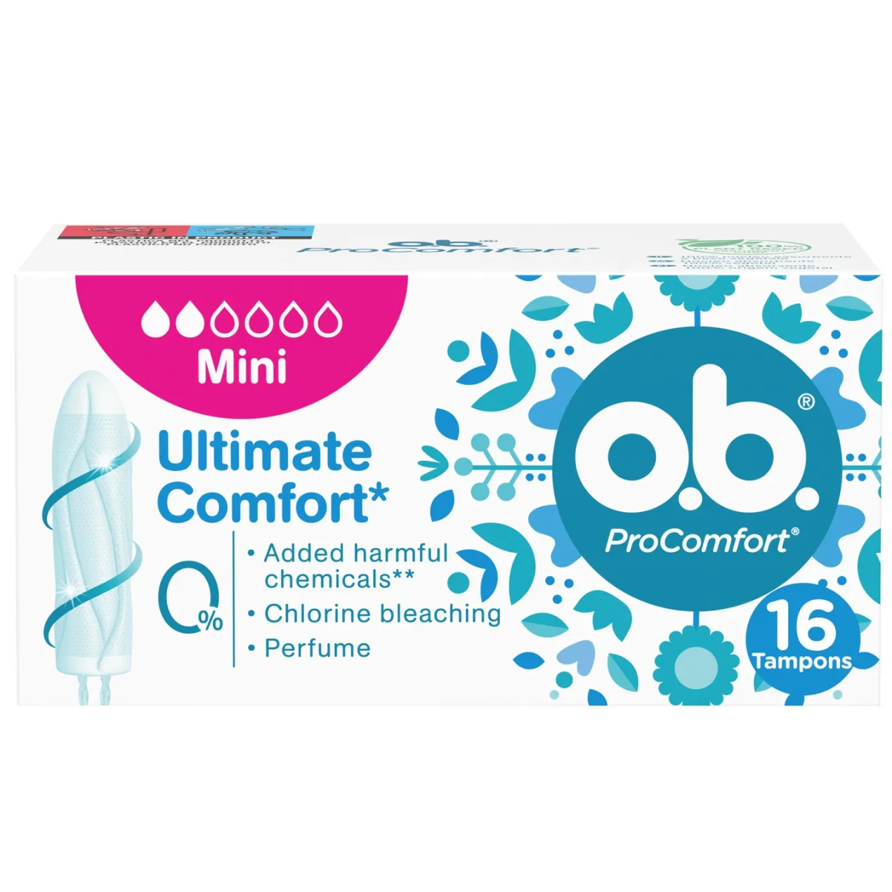 ProComfort Ultimate Comfort Mini Tampones