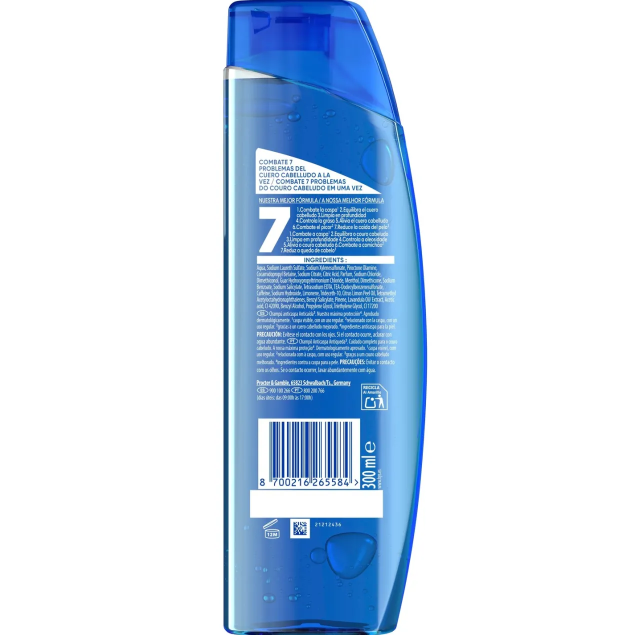 Pro-Expert 7 en 1 Champú Anticaída