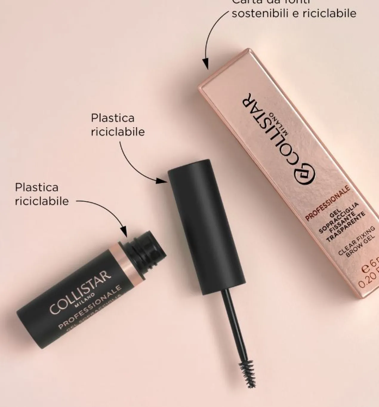 Professionale Gel Transparente Fijador de Cejas