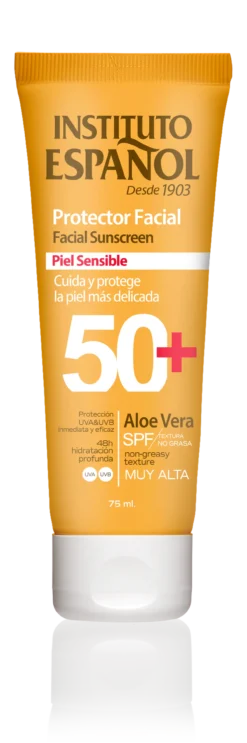 Protección Facial Piel Sensible SPF50+