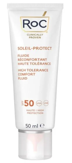 Protección Solar Facial Alta Tolerancia SPF50