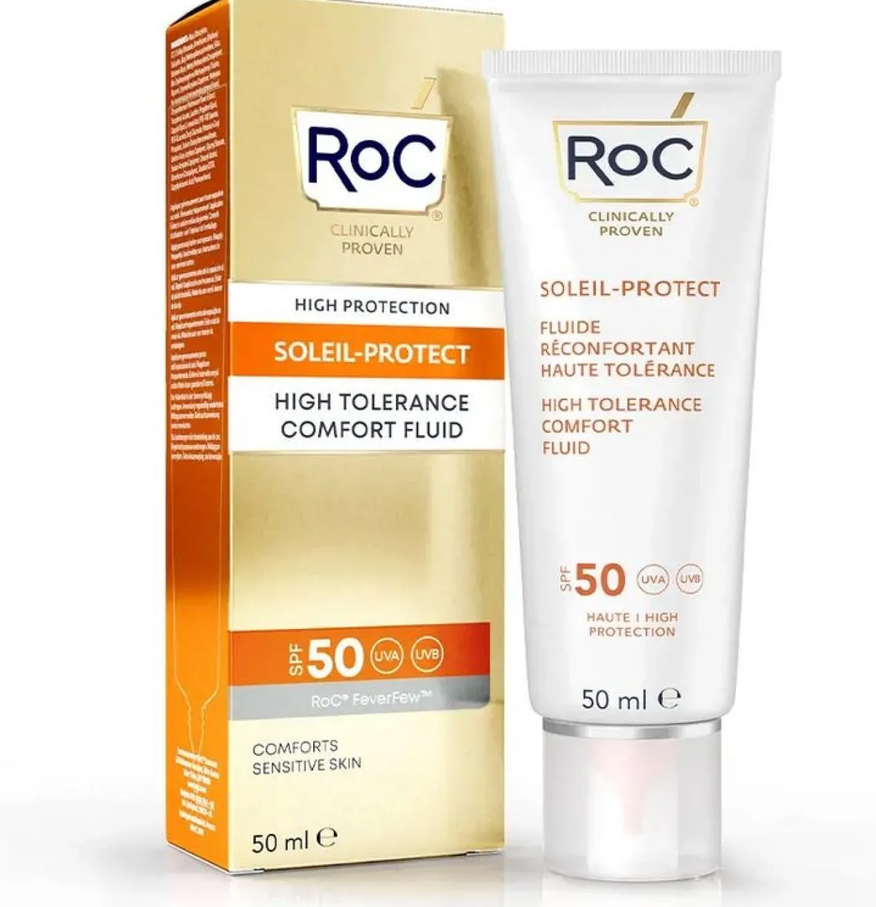 Protección Solar Facial Alta Tolerancia SPF50