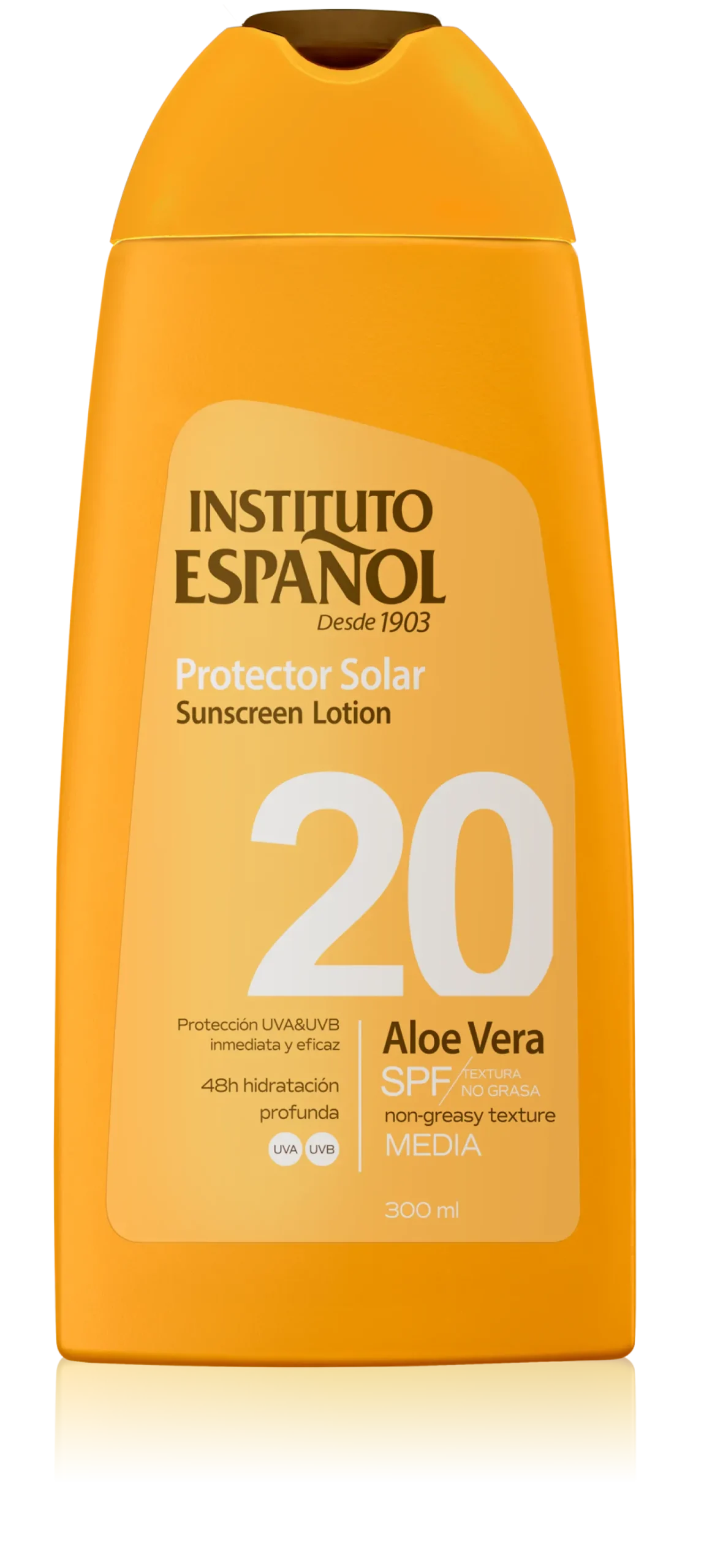 Protección Solar Loción Aloe Vera SPF20