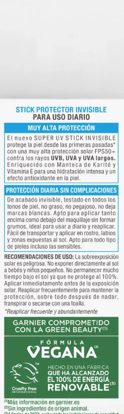 Protector Solar en Barra Delial Super UV Stick SPF50+