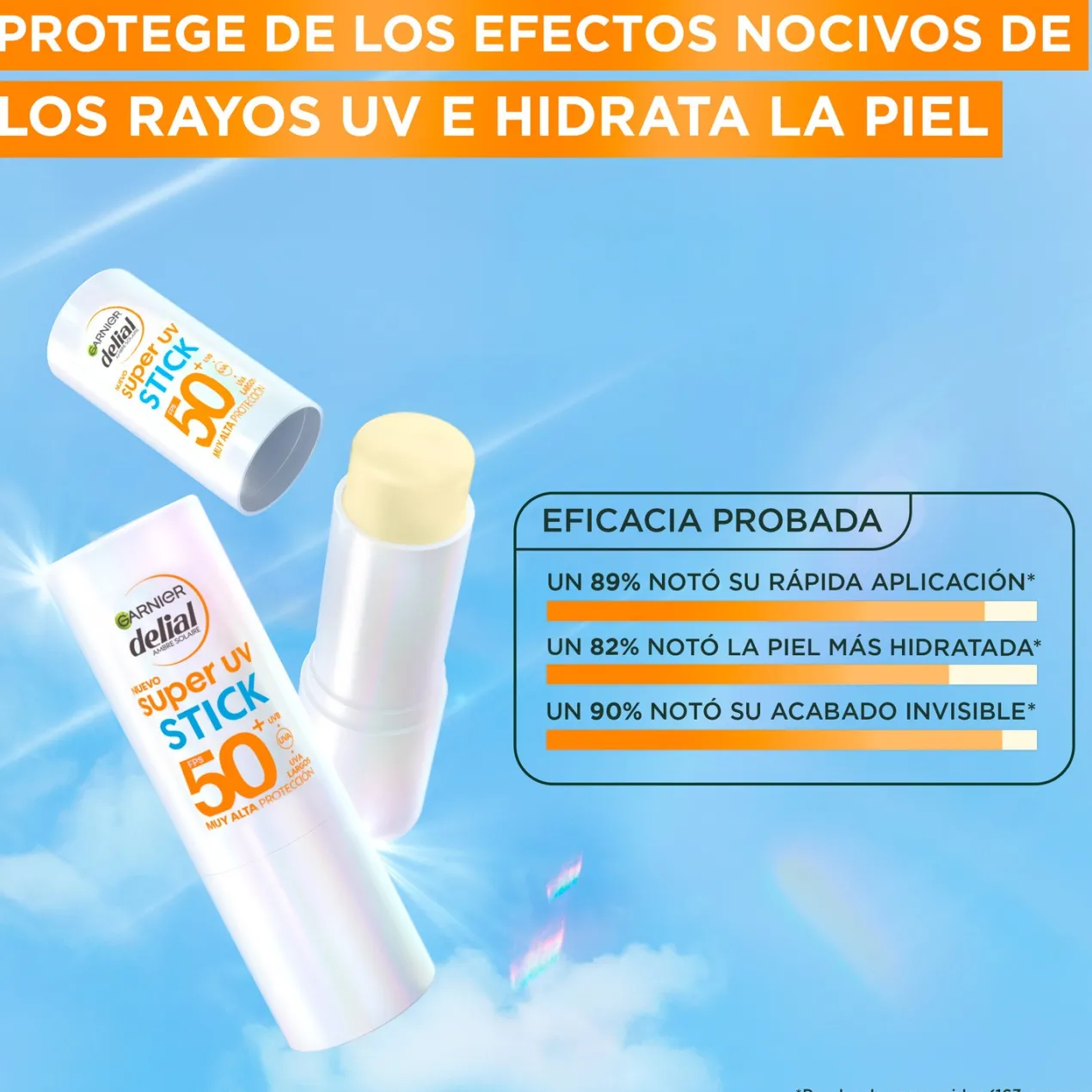 Protector Solar en Barra Delial Super UV Stick SPF50+