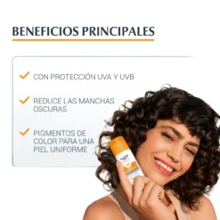 Protector Solar Facial Pigment Control con Color SPF50+