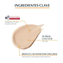 Protector Solar Facial Pigment Control con Color SPF50+
