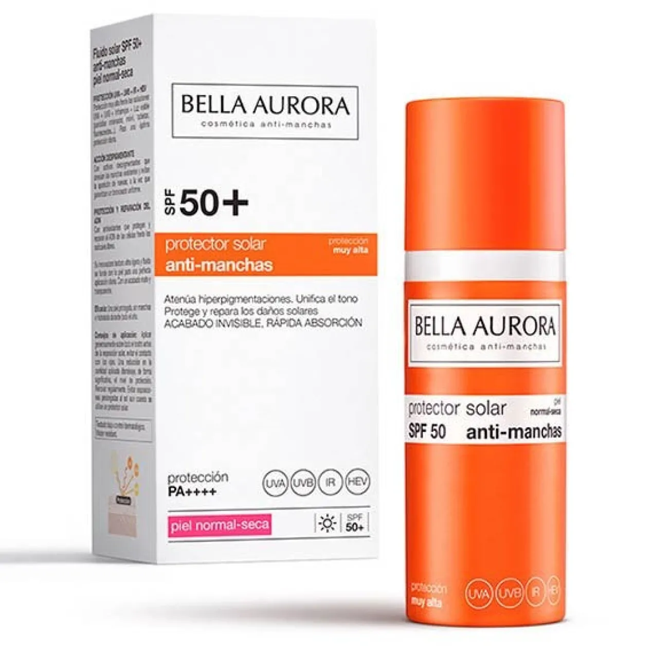 Protector Solar SPF 50 Antimanchas Piel Normal-Seca