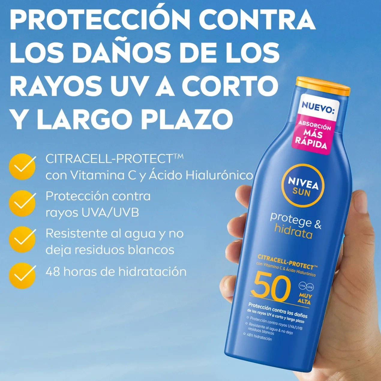 Protege & Hidrata Leche Solar Hidratante