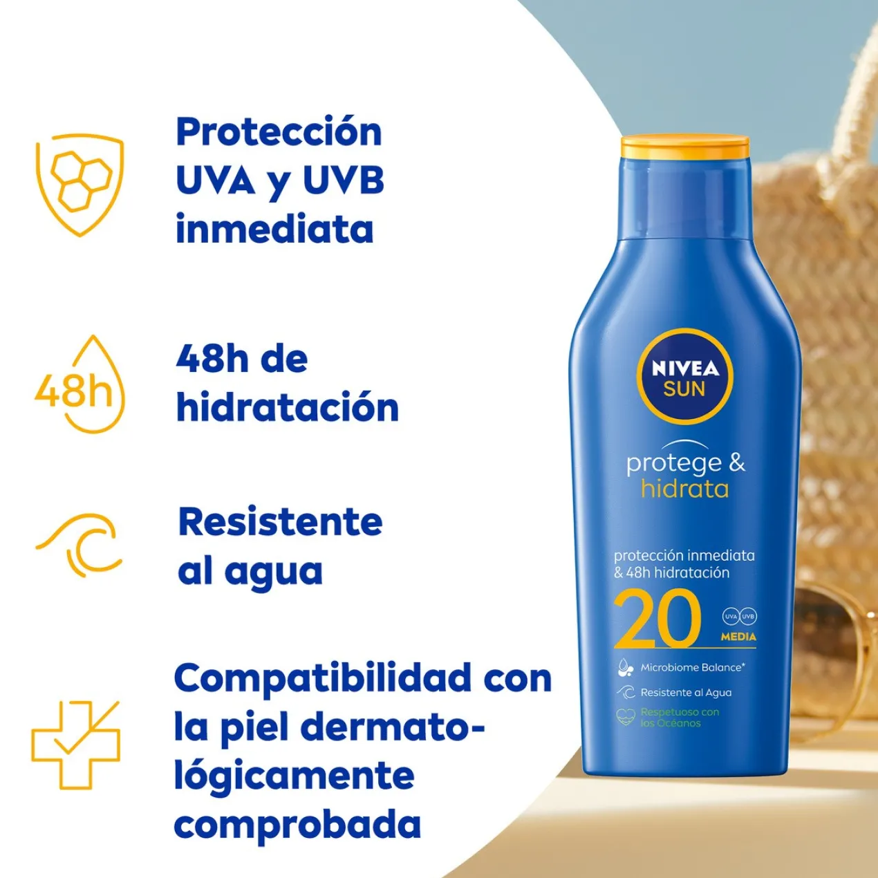 Protege & Hidrata Leche Solar Hidratante