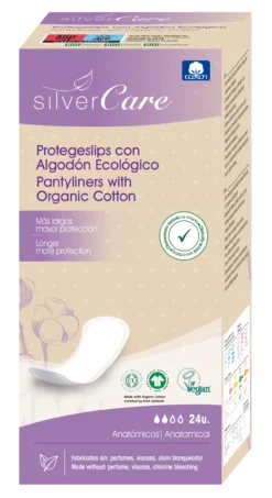 Protegeslips de Algodón Ecológico Anatómicos