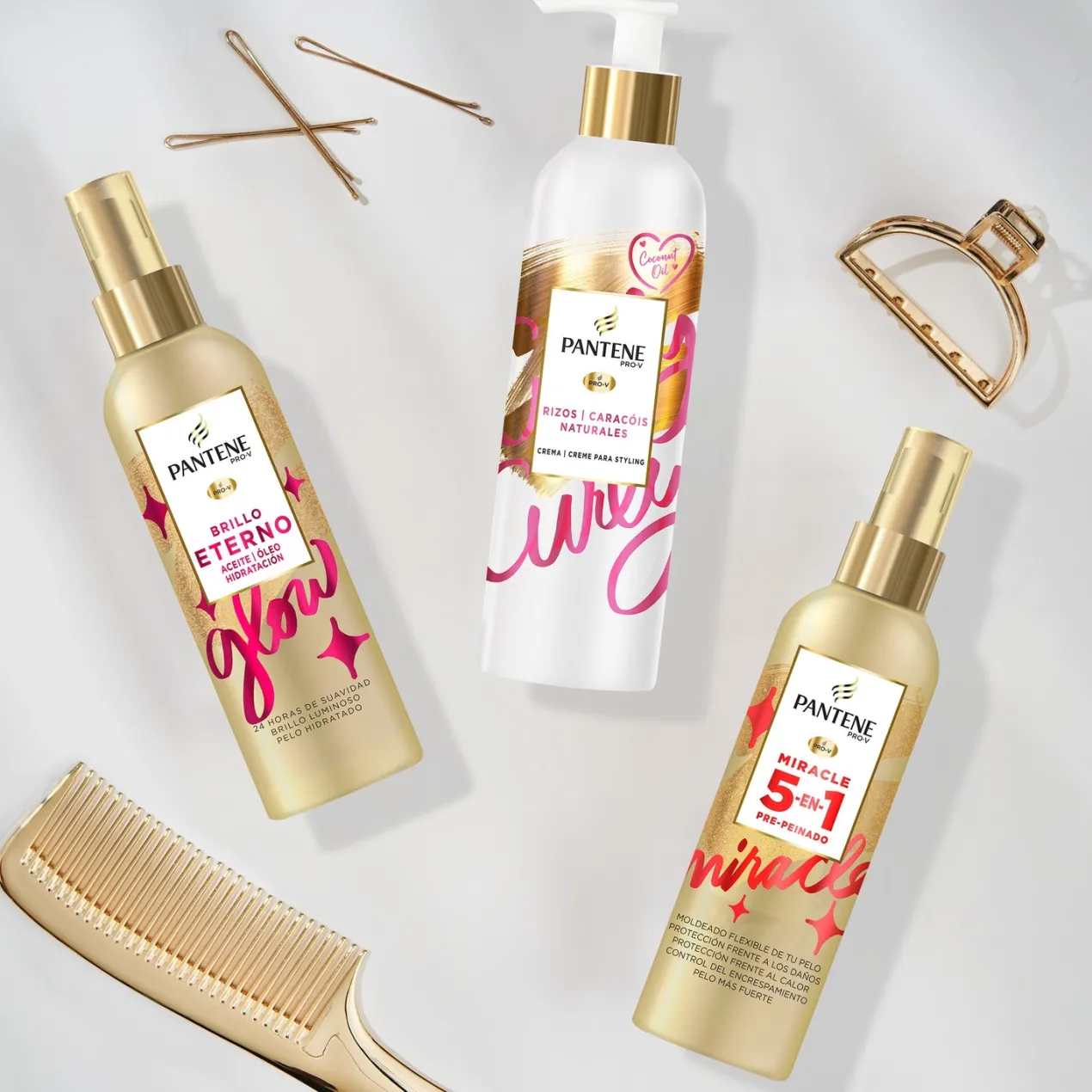 Pro-V Crema Nutritiva para el Cabello Rizos con Movimiento