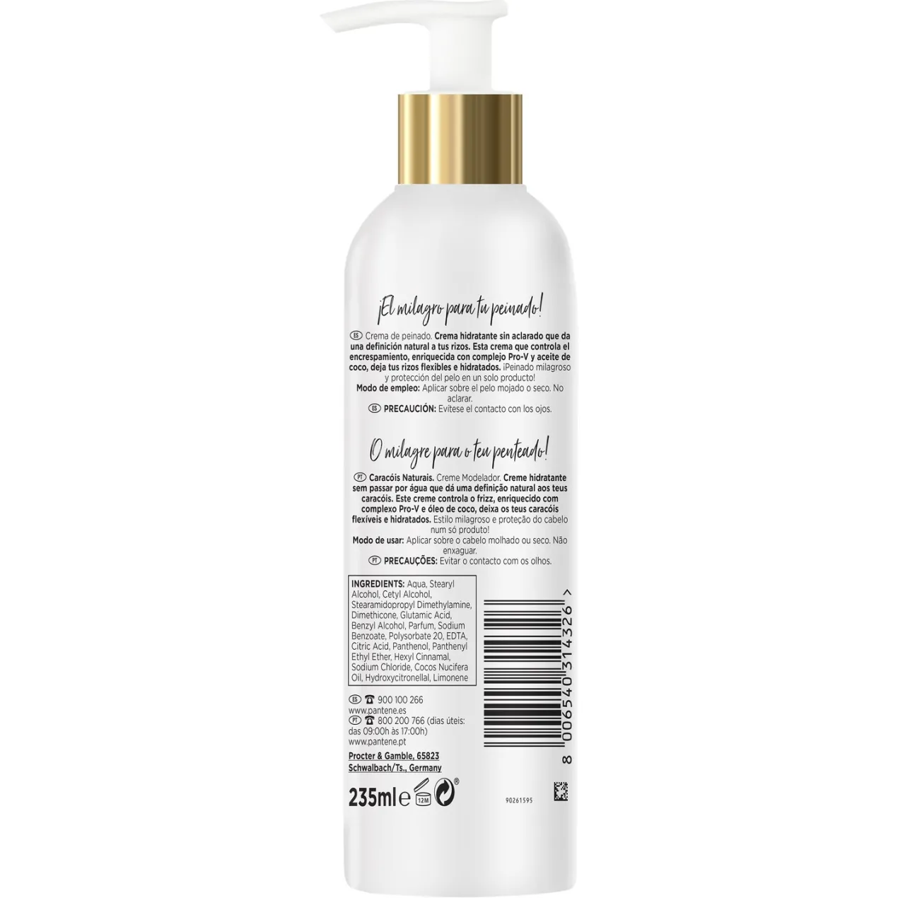 Pro-V Crema Nutritiva para el Cabello Rizos con Movimiento