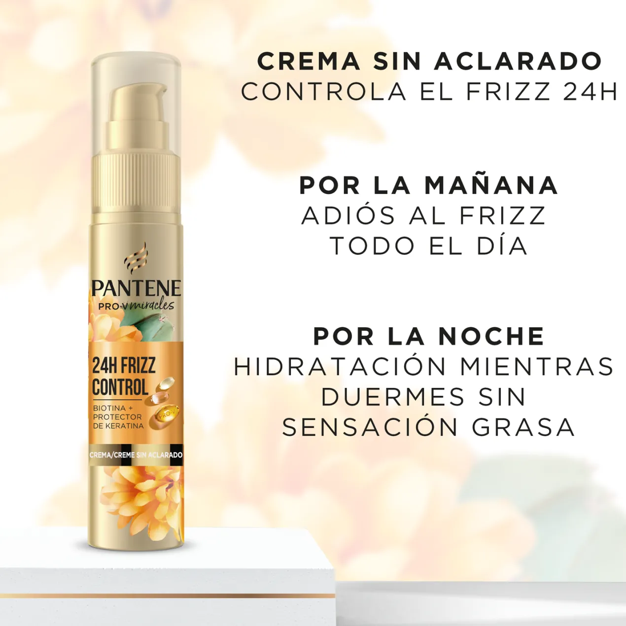 Pro-V Miracles Instant Frizz Control Crema de Peinado sin Aclarado