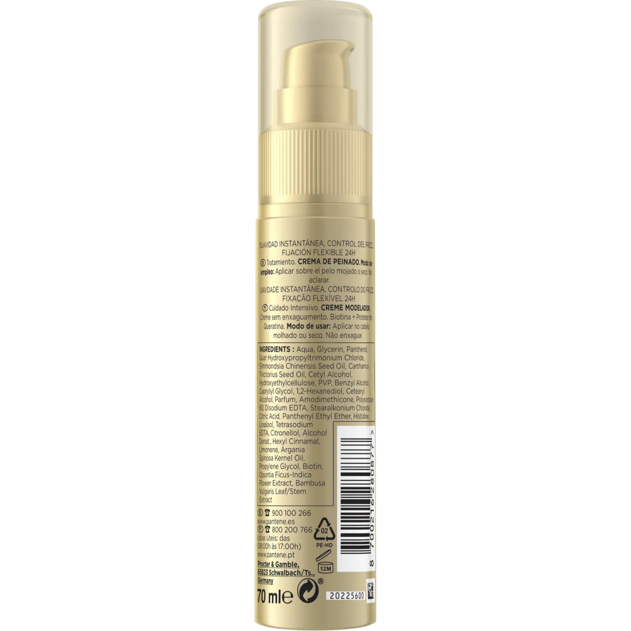 Pro-V Miracles Instant Frizz Control Crema de Peinado sin Aclarado
