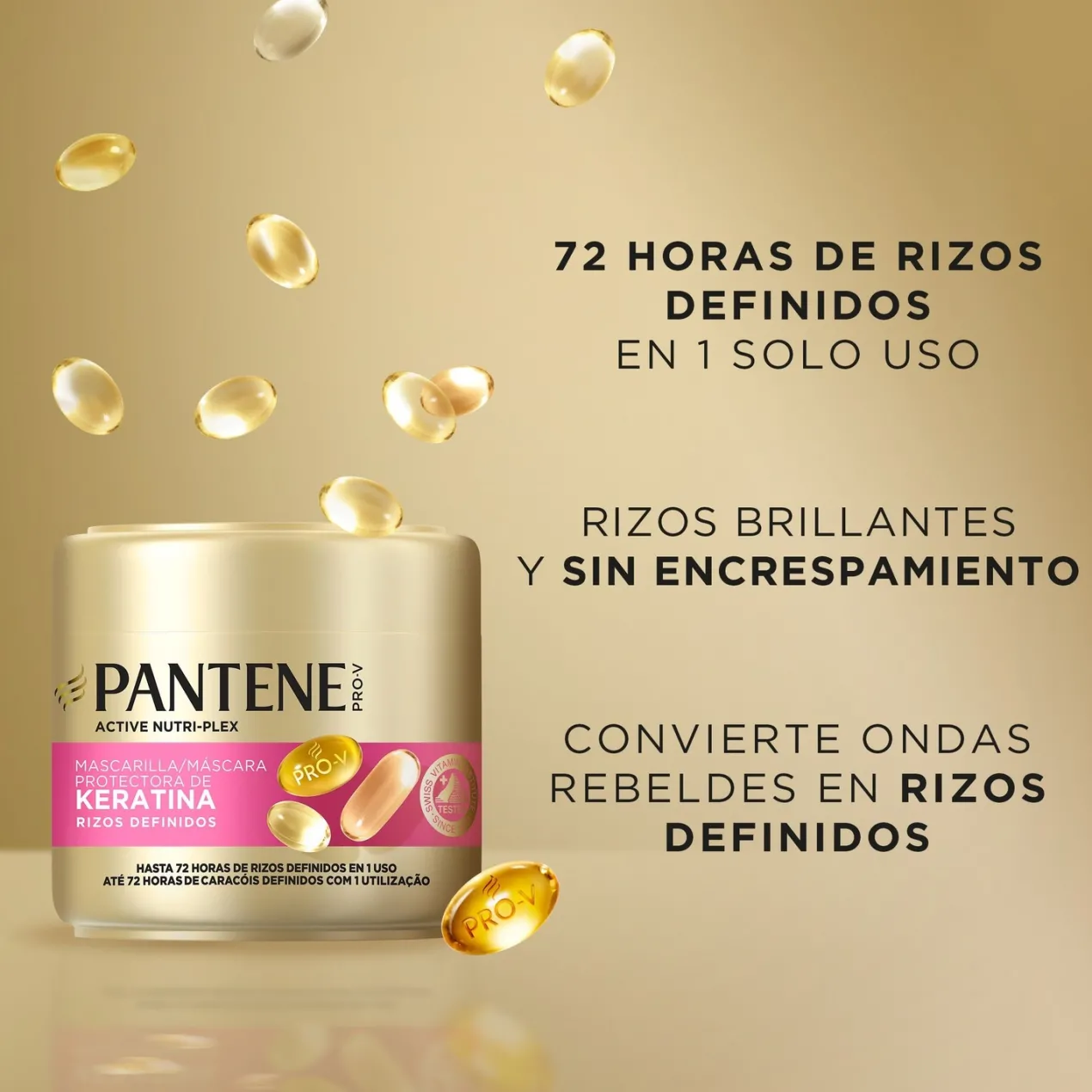 Pro-V Rizos Definidos Champú + Mascarilla Keratina