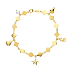 Pulsera Nemty Plata de Ley / Recubrimiento oro 18K