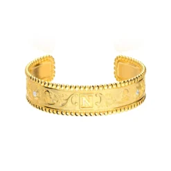 Pulsera Nessari Plata de Ley / Recubrimiento oro 18K
