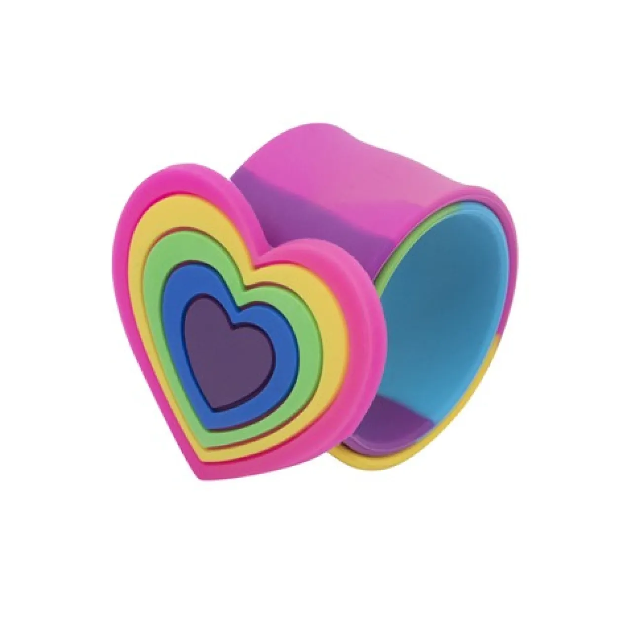 Pulsera Slap Corazón