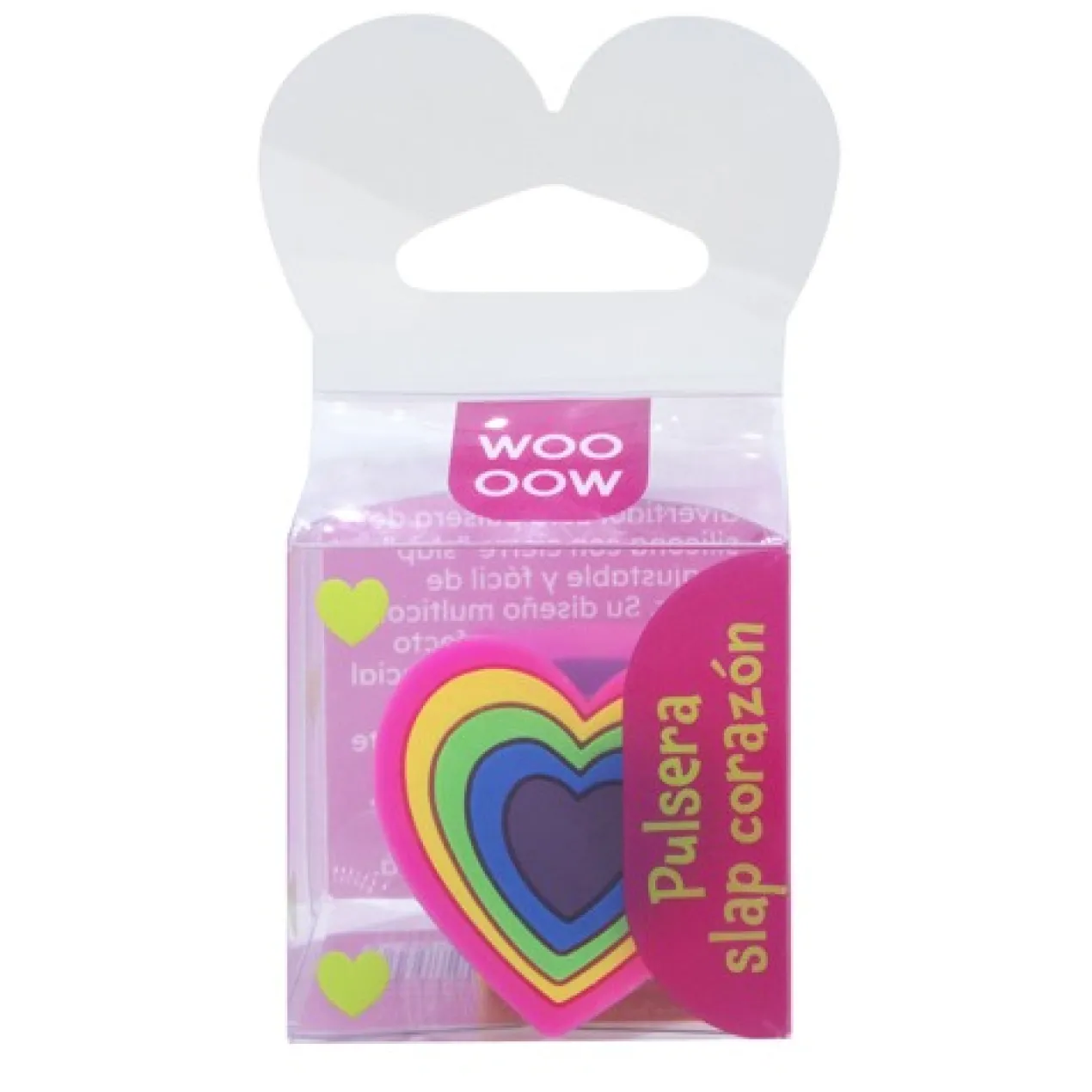 Pulsera Slap Corazón