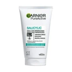Pure Active Arcilla 3 en 1 Gel Limpiador, Exfoliante y Mascarilla