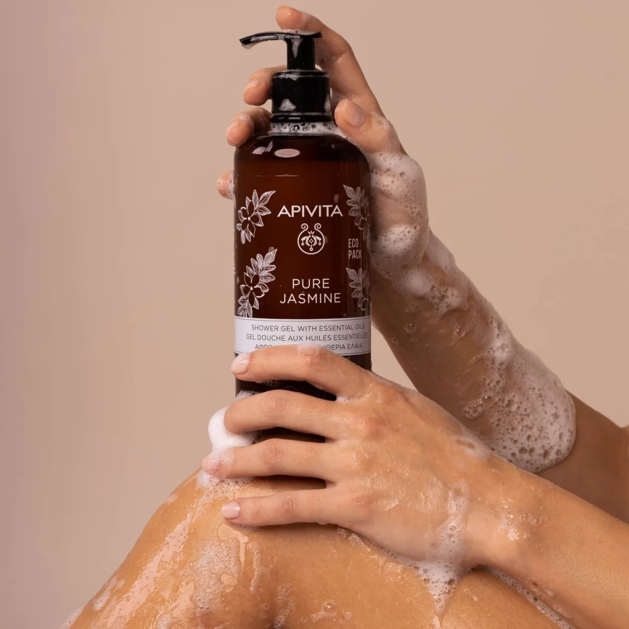 Pure Jasmine Gel de Baño con Aceites Esenciales