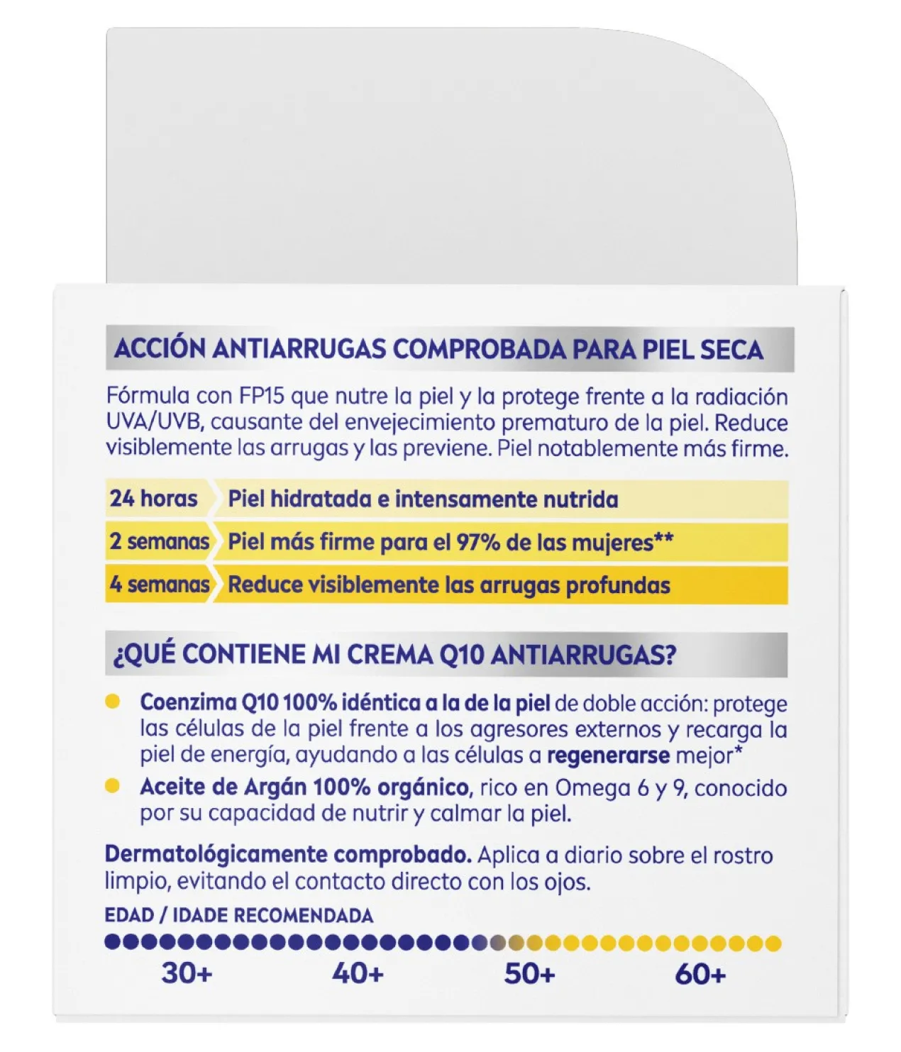 Q10 Antiarrugas Extra-Nutritiva Crema de Día FP15