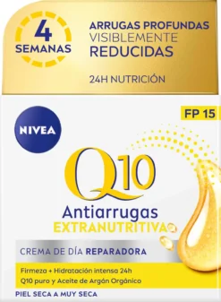 Q10 Antiarrugas Extra-Nutritiva Crema de Día FP15