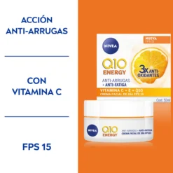 Q10 Energy Antiarrugas Crema de Día Energizante FP15
