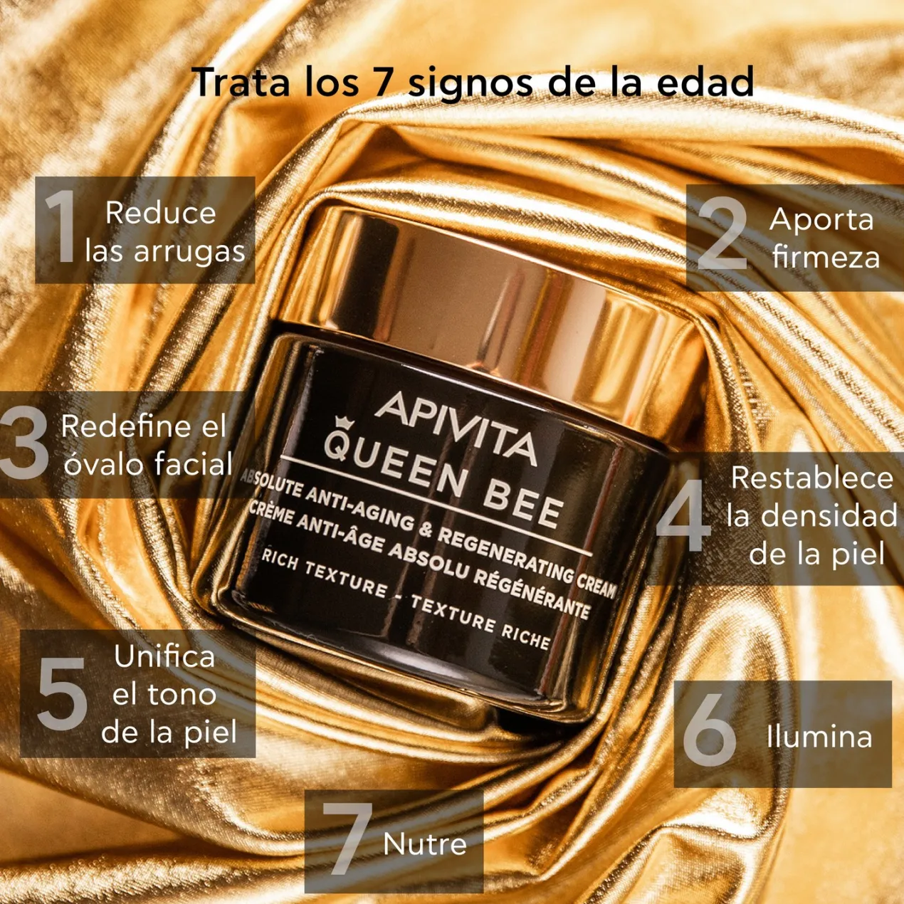 Queen Bee Crema Regeneradora Antiedad Absolutoq