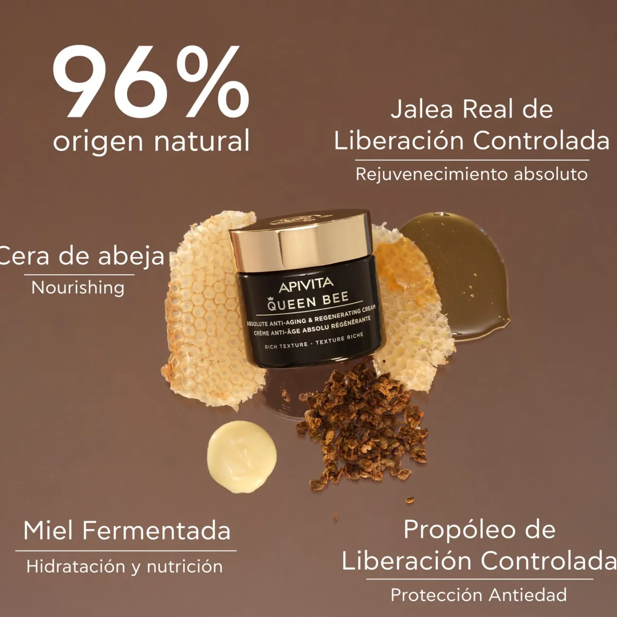 Queen Bee Crema Regeneradora Antiedad Absolutoq