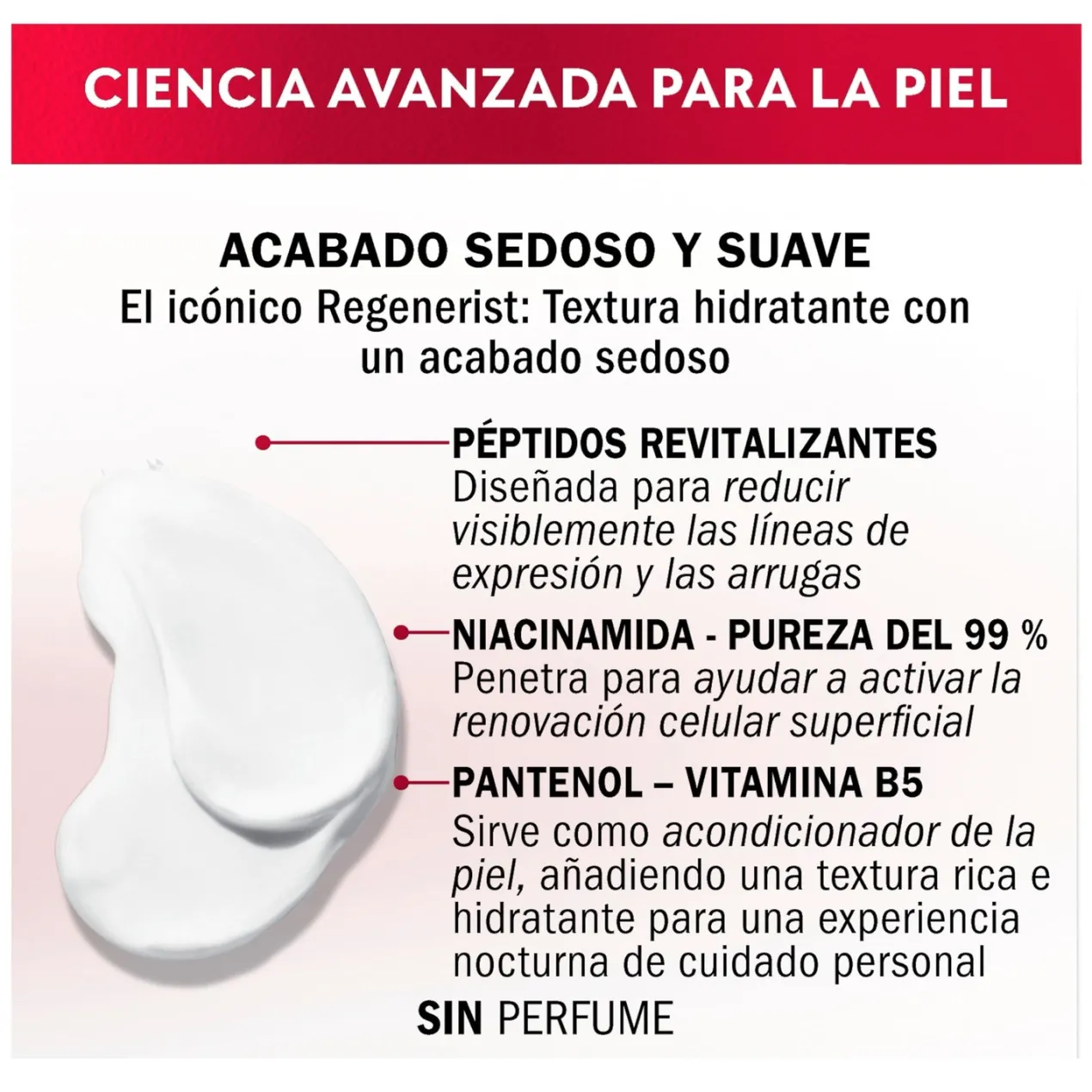 Regenerist Crema Facial De Noche Sin Perfume