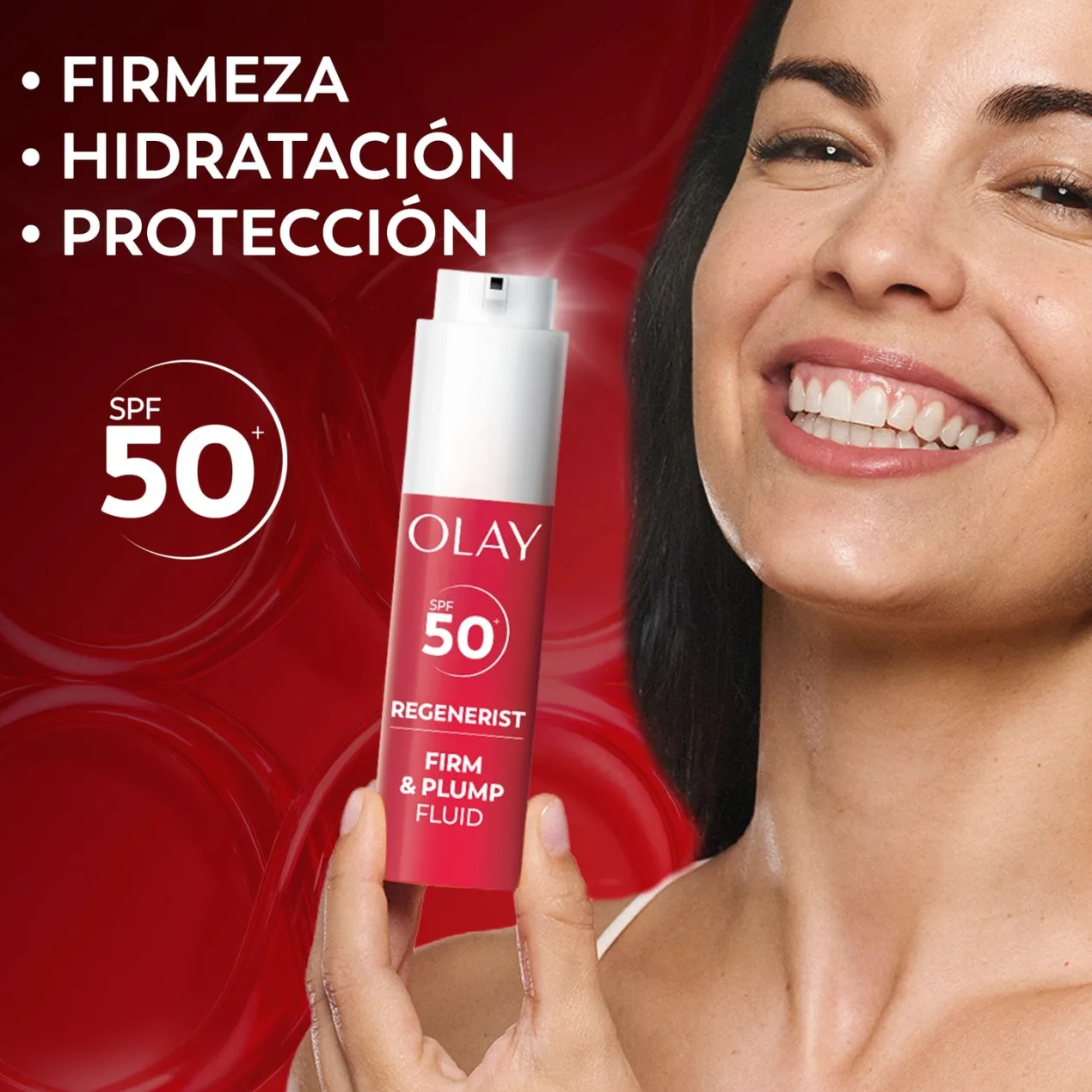 Regenerist Firm & Plump Crema Facial SPF50+ Con Péptidos De Colágeno