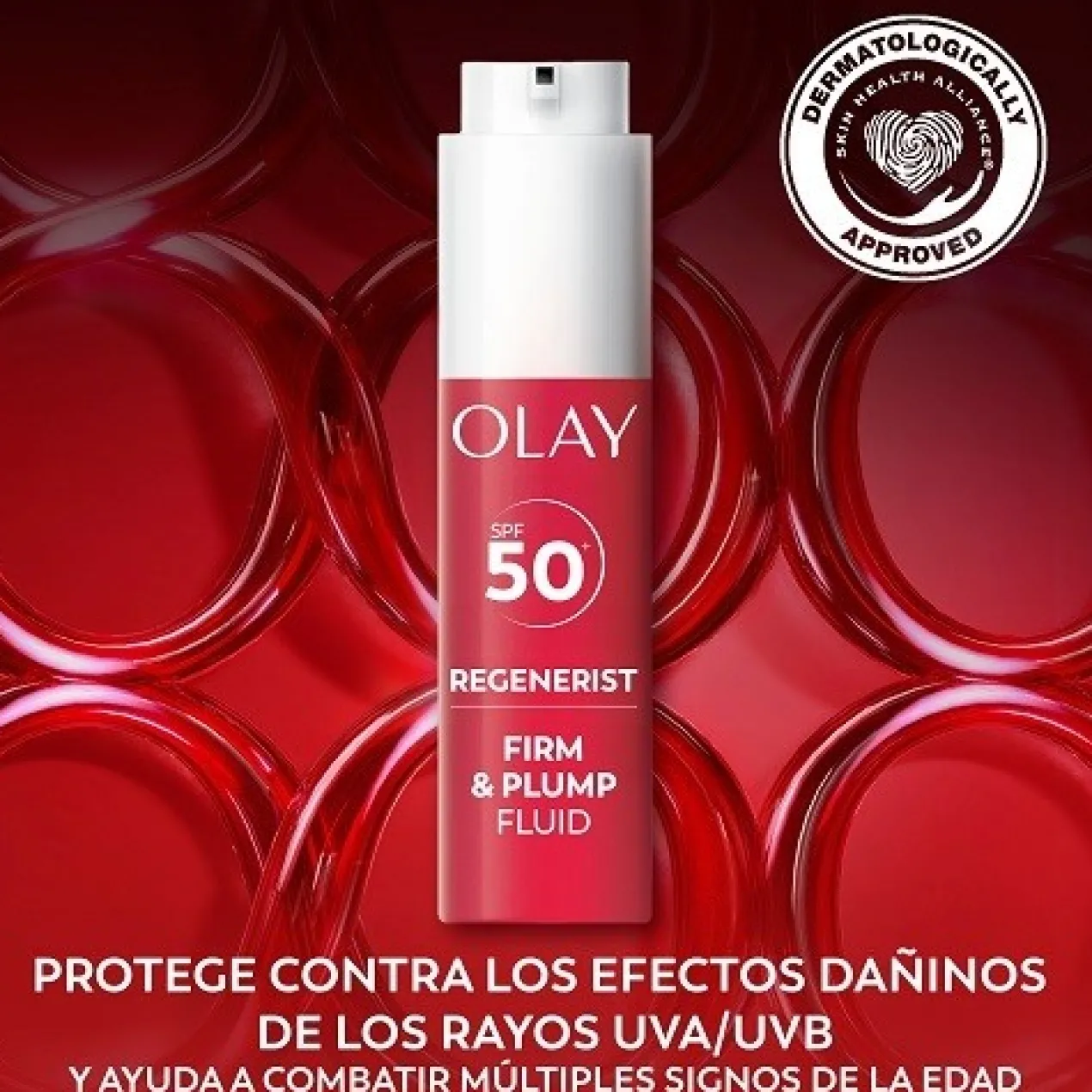 Regenerist Firm & Plump Crema Facial SPF50+ Con Péptidos De Colágeno