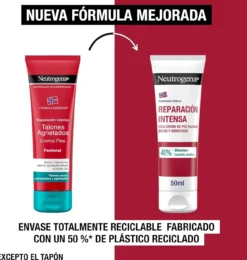 Reparación Intensa CICA Crema Pies Talones Agrietados